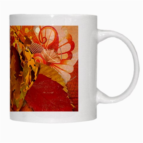 Fall Art White Mug from ArtsNow.com Right