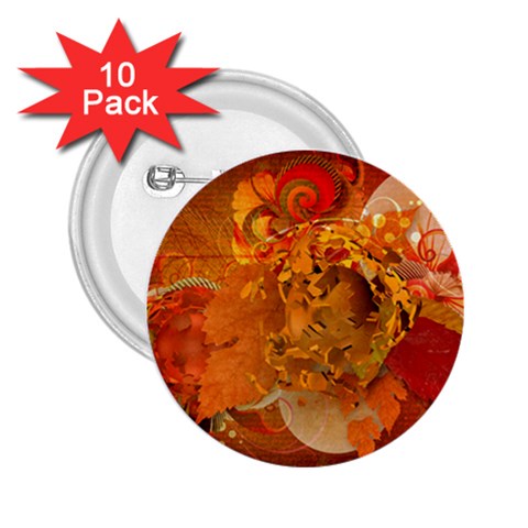 Fall Art 2.25  Button (10 pack) from ArtsNow.com Front