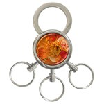 Fall Art 3-Ring Key Chain