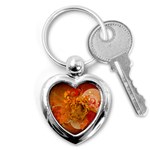 Fall Art Key Chain (Heart)