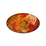 Fall Art Sticker (Oval)