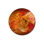 Fall Art Magnet 3  (Round)