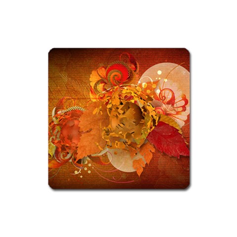 Fall Art Magnet (Square) from ArtsNow.com Front