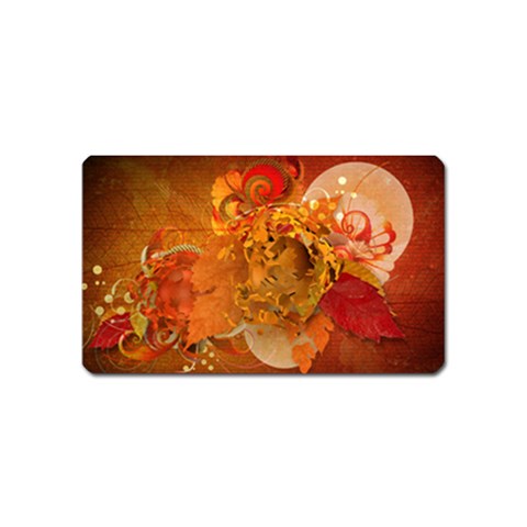 Fall Art Magnet (Name Card) from ArtsNow.com Front