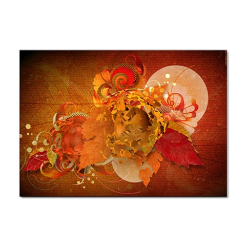 Fall Art Sticker A4 (10 pack) from ArtsNow.com Front