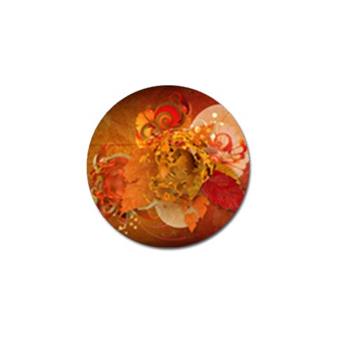 Fall Art Golf Ball Marker (4 pack) from ArtsNow.com Front