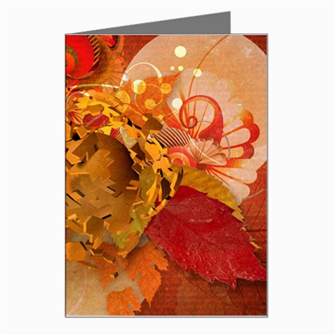 Fall Art Greeting Card from ArtsNow.com Left