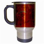 Fall Art Travel Mug (Silver Gray)