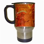 Fall Art Travel Mug (White)