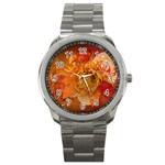 Fall Art Sport Metal Watch