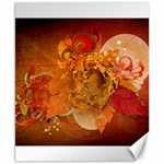 Fall Art Canvas 8  x 10 