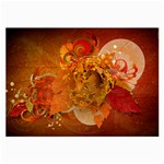 Fall Art Large Glasses Cloth