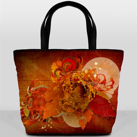 Fall Art Bucket Bag from ArtsNow.com Front