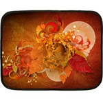 Fall Art Fleece Blanket (Mini)