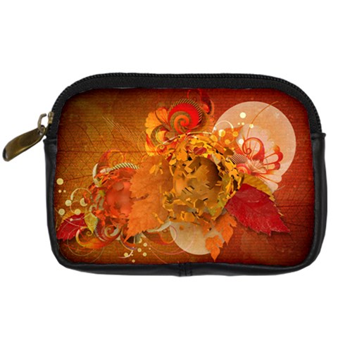 Fall Art Digital Camera Leather Case from ArtsNow.com Front