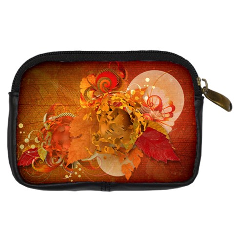 Fall Art Digital Camera Leather Case from ArtsNow.com Back