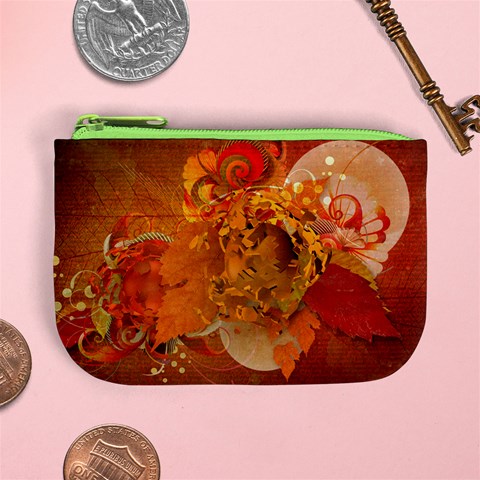 Fall Art Mini Coin Purse from ArtsNow.com Front