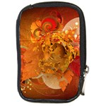 Fall Art Compact Camera Leather Case