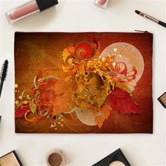 Fall Art Cosmetic Bag (XL) from ArtsNow.com Back