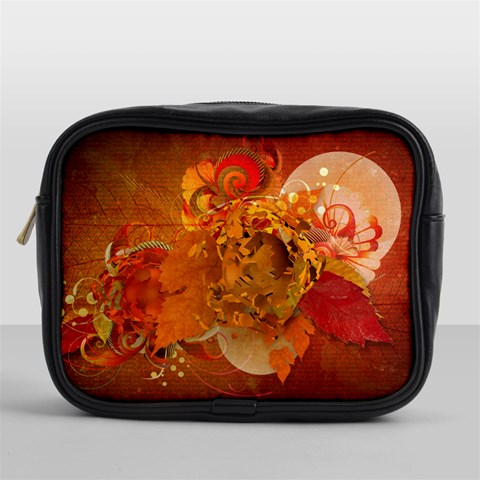 Fall Art Mini Toiletries Bag (One Side) from ArtsNow.com Front