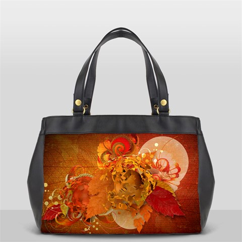 Fall Art Oversize Office Handbag from ArtsNow.com Front