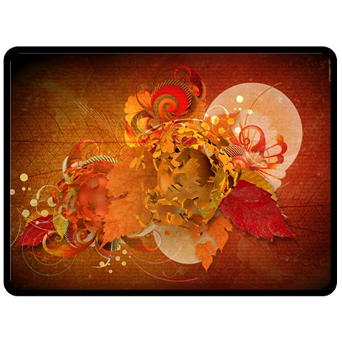 Fall Art Fleece Blanket (Large) from ArtsNow.com 80 x60  Blanket Front