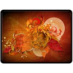 Fall Art Fleece Blanket (Large)