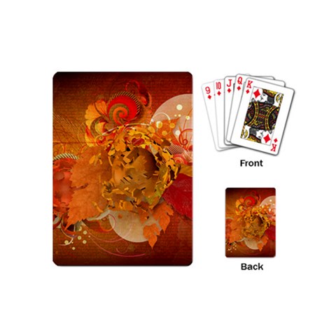 Fall Art Playing Cards (Mini) from ArtsNow.com Back