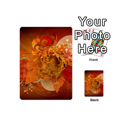 Fall Art Playing Cards 54 (Mini) from ArtsNow.com Back