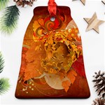 Fall Art Bell Ornament (Two Sides)