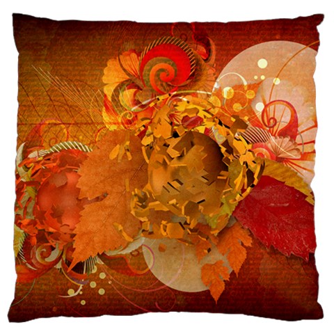 Fall Art Large Cushion Case (One Side) from ArtsNow.com Front