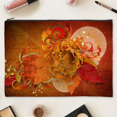 Fall Art Cosmetic Bag (XXXL) from ArtsNow.com Front