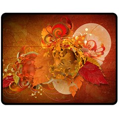 Fall Art Double Sided Fleece Blanket (Medium) from ArtsNow.com 58.8 x47.4  Blanket Front