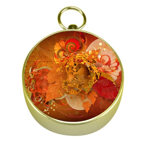 Fall Art Gold Compass from ArtsNow.com Front