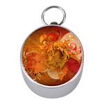 Fall Art Silver Compass (Mini)