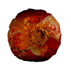 Fall Art Standard 15  Premium Flano Round Cushion  from ArtsNow.com Front