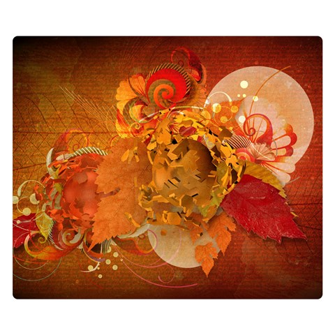 Fall Art Double Sided Flano Blanket (Small) from ArtsNow.com 50 x40  Blanket Back