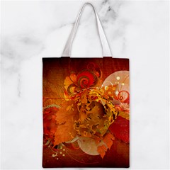 Fall Art Zipper Classic Tote Bag from ArtsNow.com Front