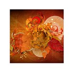 Fall Art Small Satin Scarf (Square)