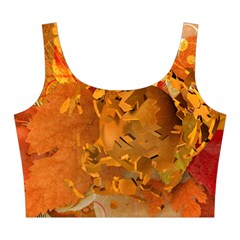 Fall Art Midi Sleeveless Dress from ArtsNow.com Top Front