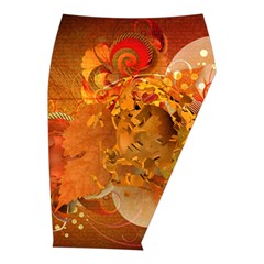 Fall Art Midi Wrap Pencil Skirt from ArtsNow.com  Front Right 