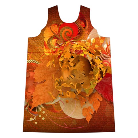 Fall Art Shoulder Cutout Velvet One Piece from ArtsNow.com Front