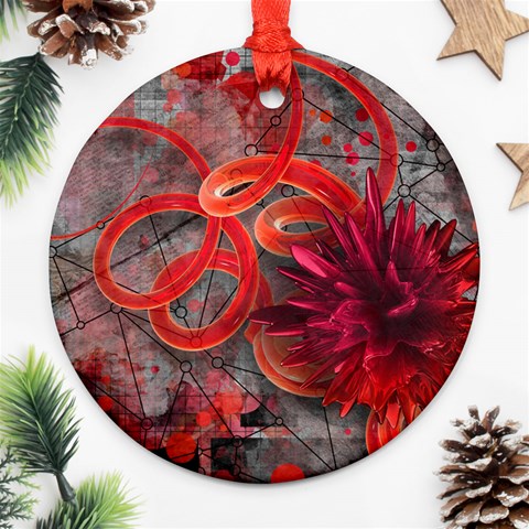 Design Art (design 37) Ornament (Round) from ArtsNow.com Front