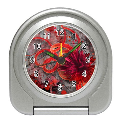 Design Art (design 37) Travel Alarm Clock from ArtsNow.com Front