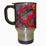 Design Art (design 37) Travel Mug (White)