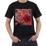 Design Art (design 37) Men s T-Shirt (Black)