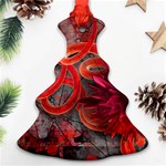 Design Art (design 37) Christmas Tree Ornament (Two Sides)