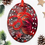 Design Art (design 37) Oval Filigree Ornament (Two Sides)