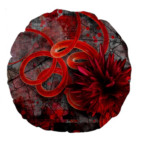 Design Art (design 37) Large 18  Premium Round Cushion  from ArtsNow.com Front