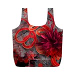 Design Art (design 37) Full Print Recycle Bag (M)